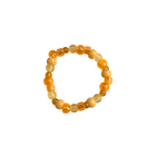 Orange Beaded Bracelet
