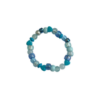 Blue Beaded Bracelet