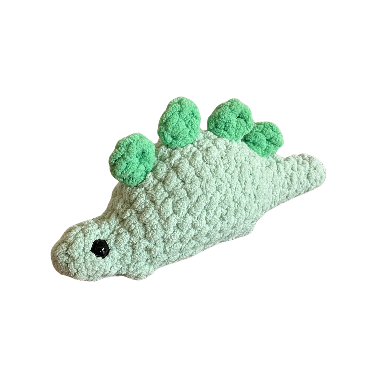 Custom Crocheted Pride Stegosaurus Plushie (1 pc)
