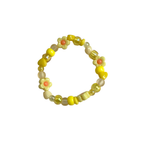 Yellow Beaded Bracelet