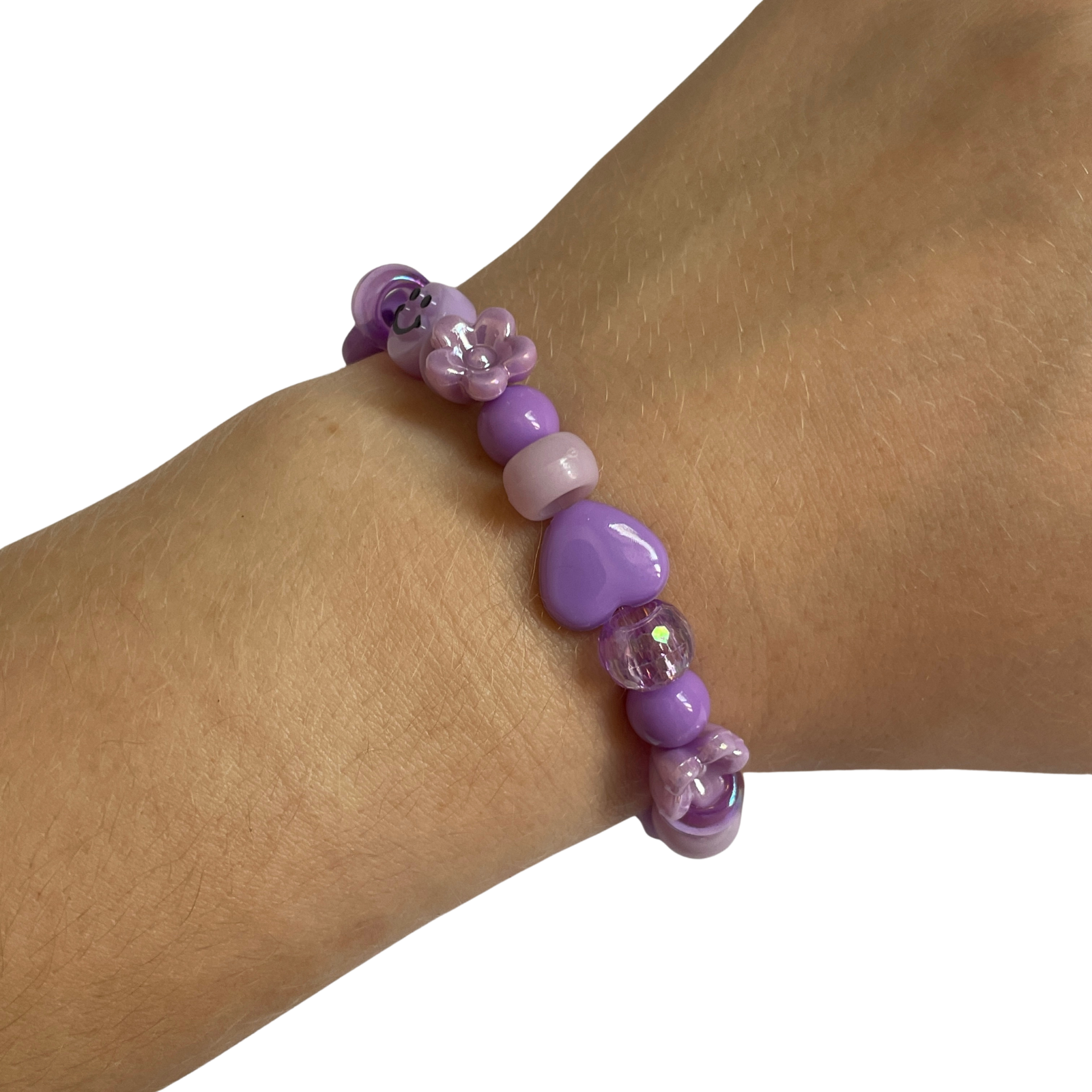 Purple Beaded Bracelet