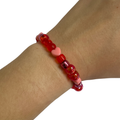 Red Beaded Bracelet