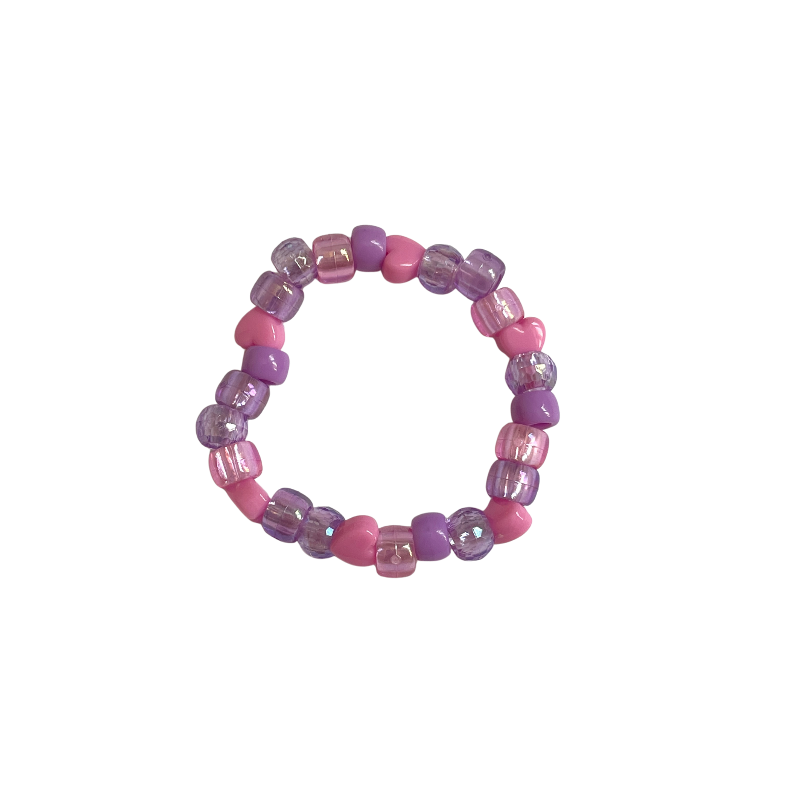 Purple Beaded Bracelet