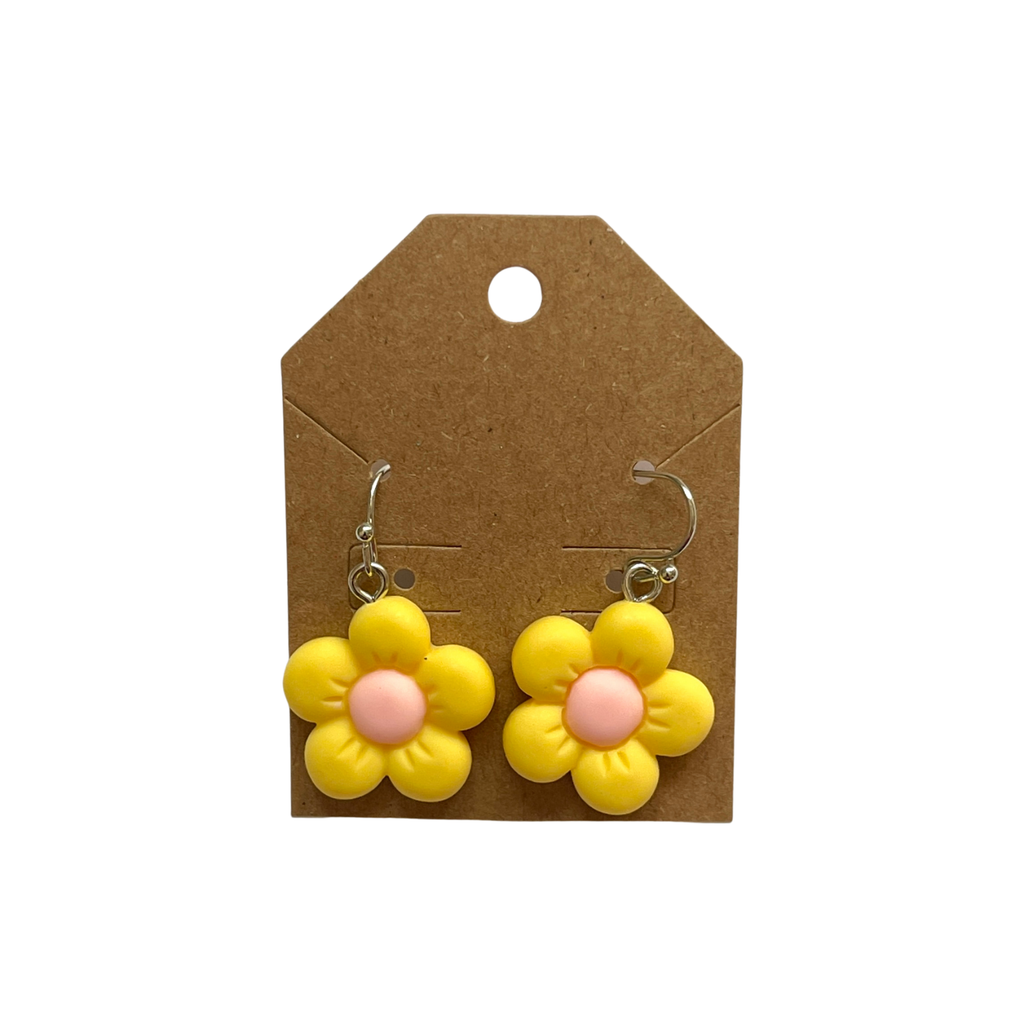 Flower Dangle Earrings (1 pair)