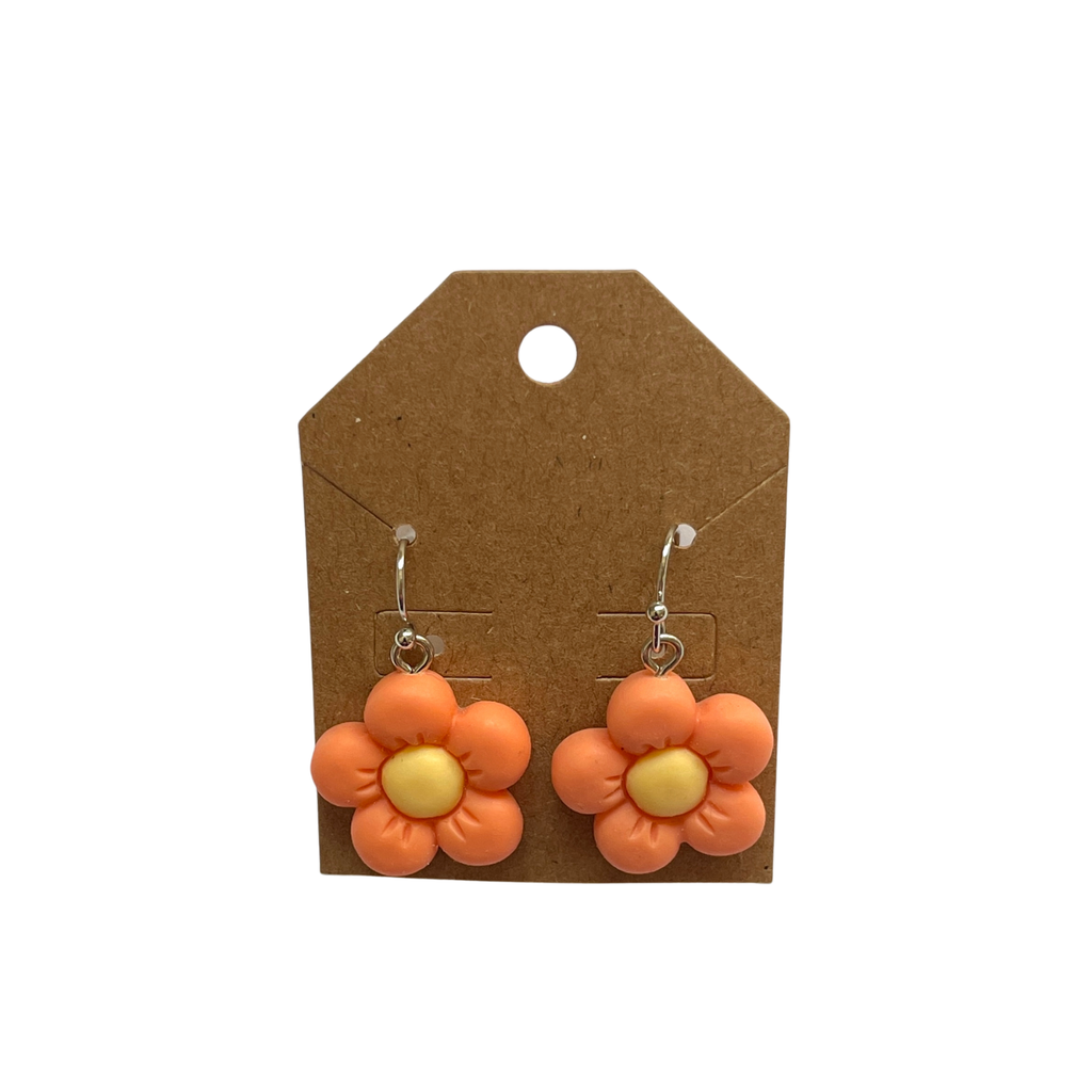 Flower Dangle Earrings (1 pair)