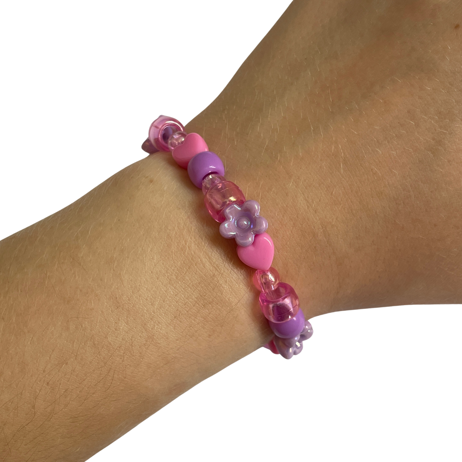Purple Beaded Bracelet