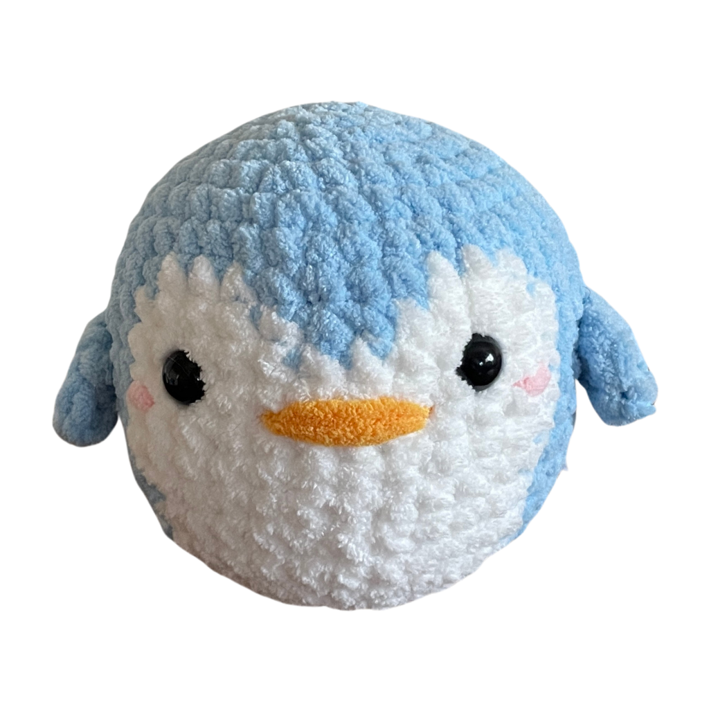 Custom Crocheted Penguin Plushie (1 pc)