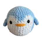 Custom Crocheted Penguin Plushie (1 pc)