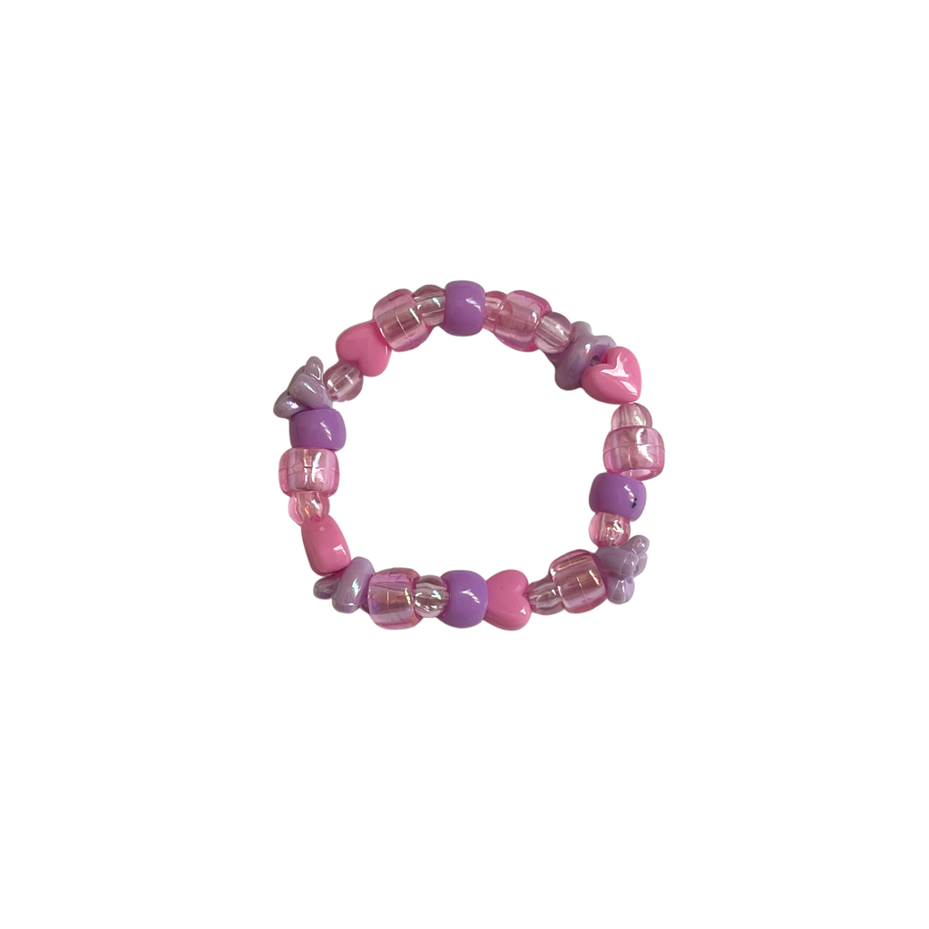 Purple Beaded Bracelet