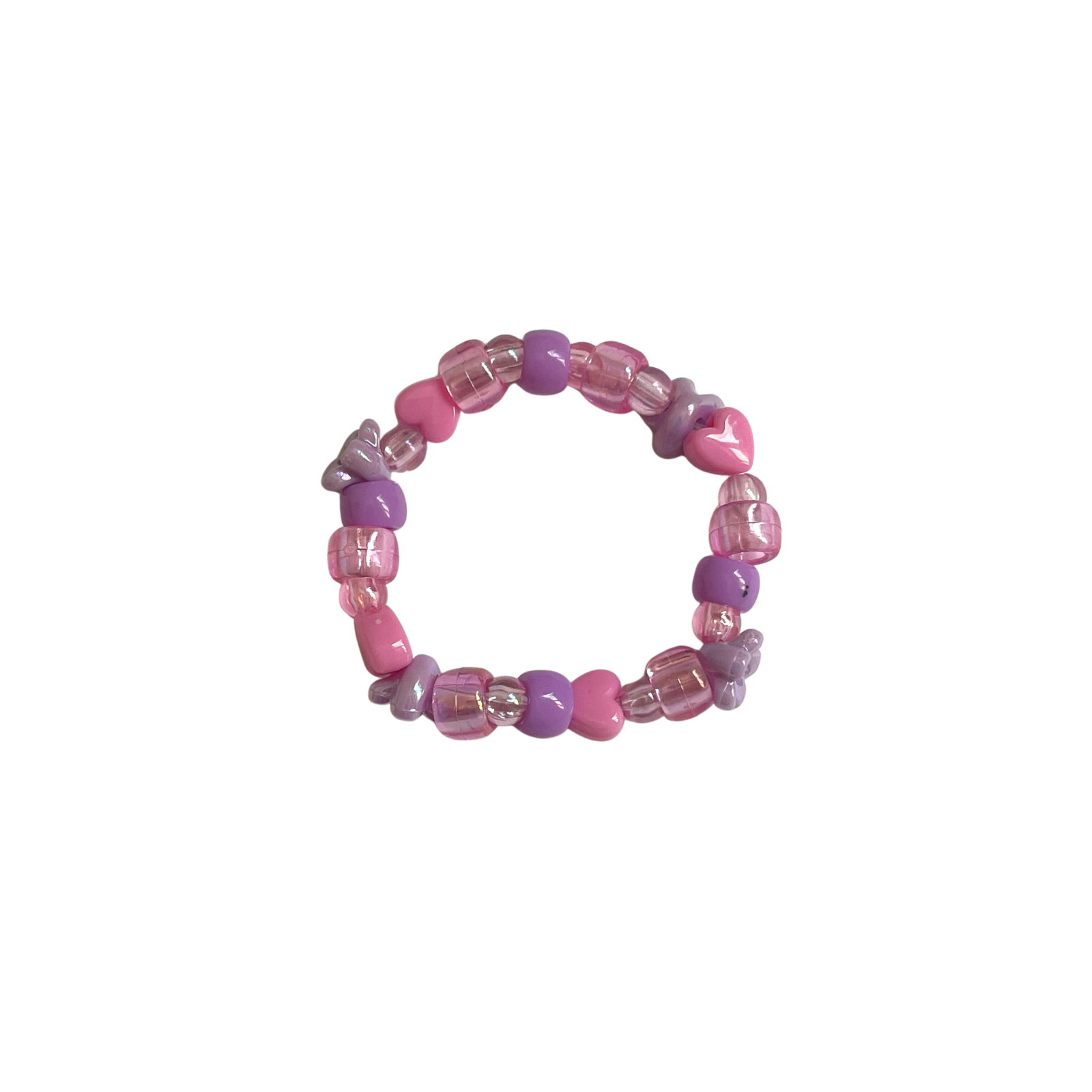 Purple Beaded Bracelet
