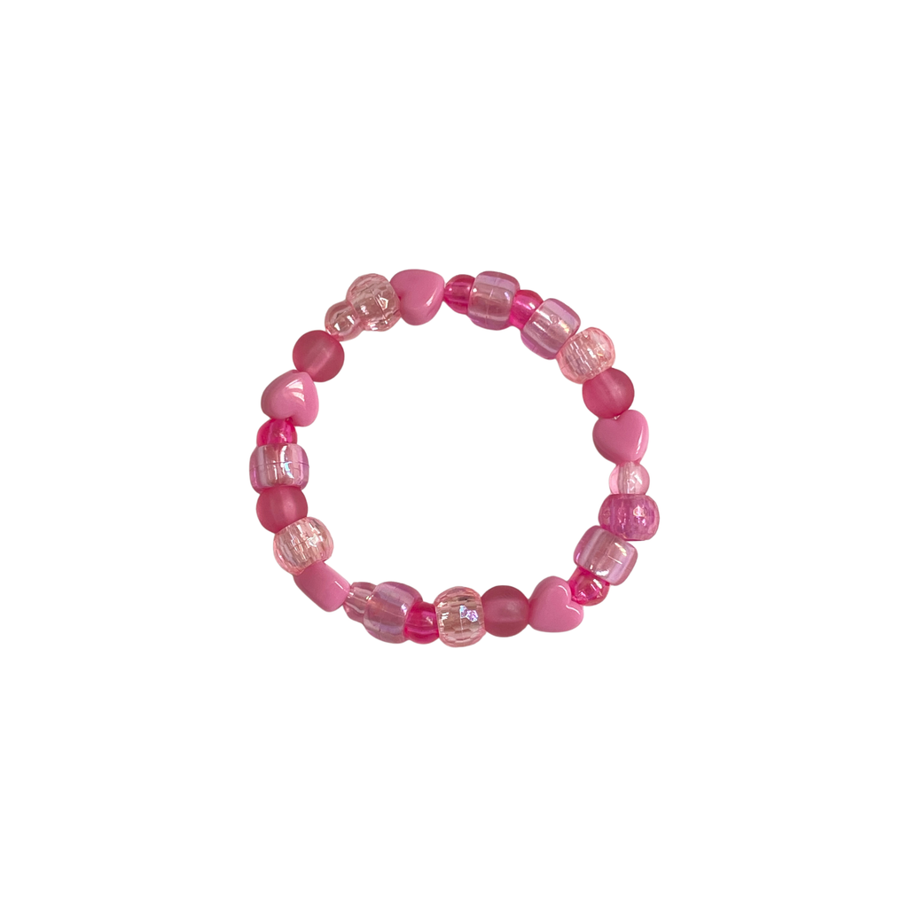 Pink Beaded Bracelet