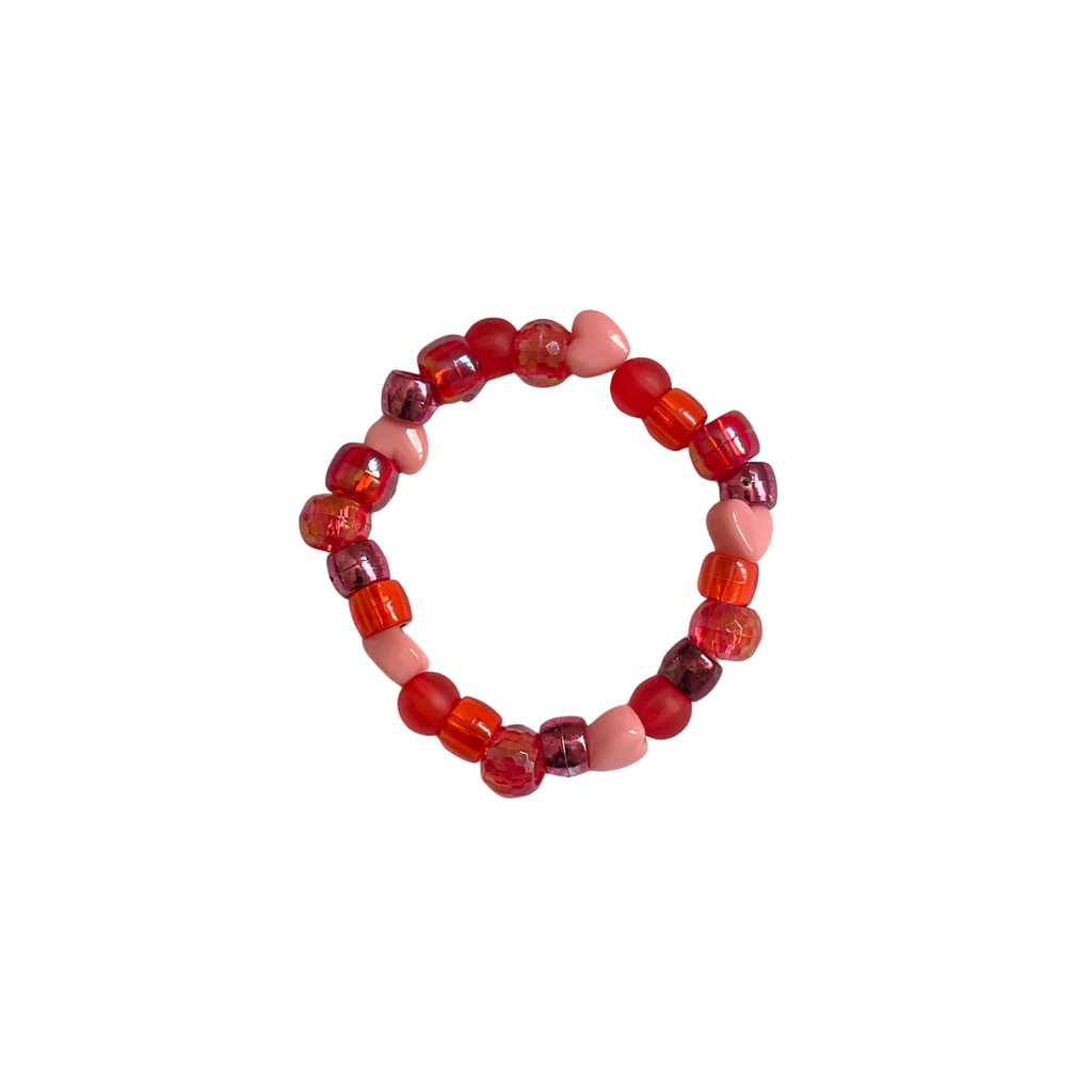 Red Beaded Bracelet