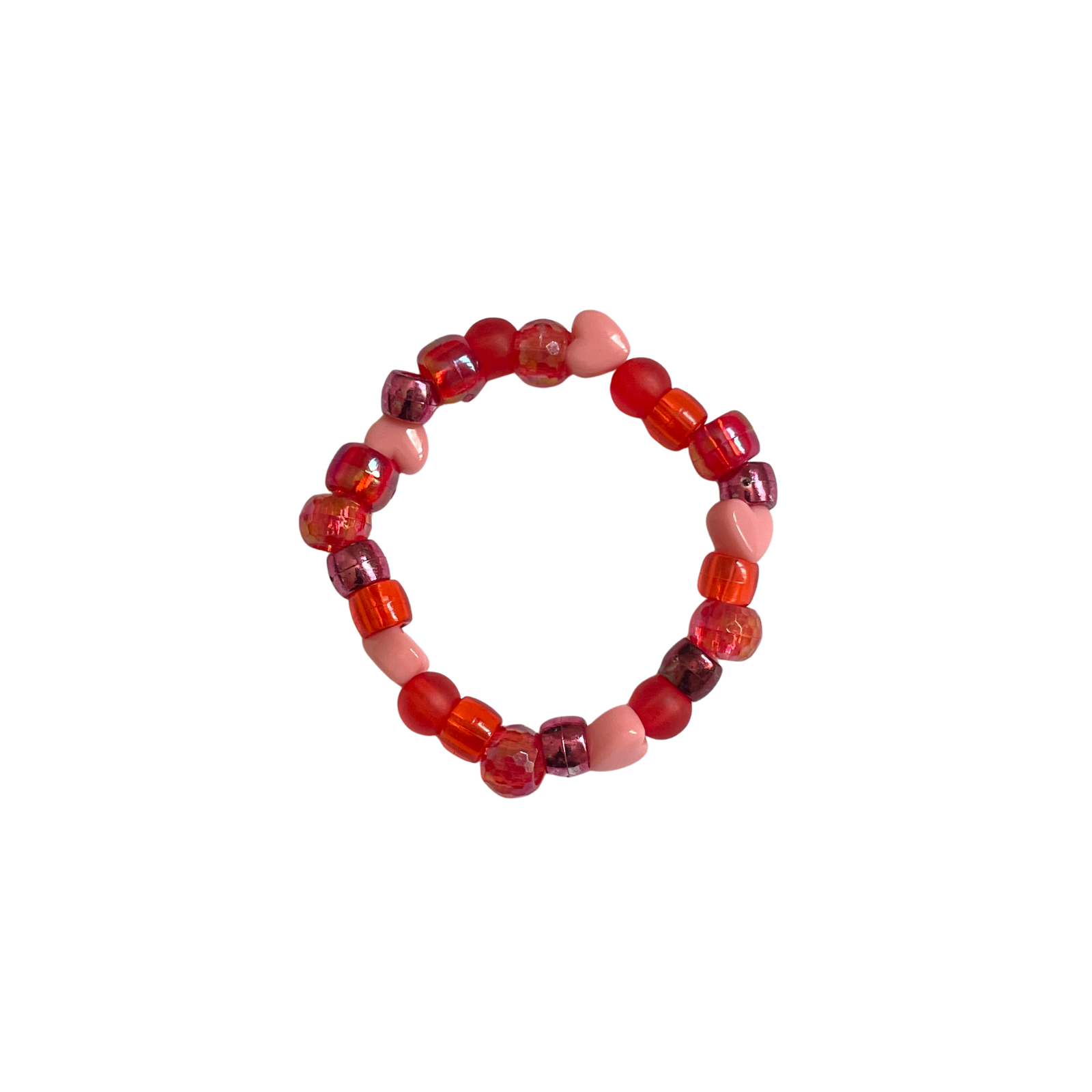 Red Beaded Bracelet
