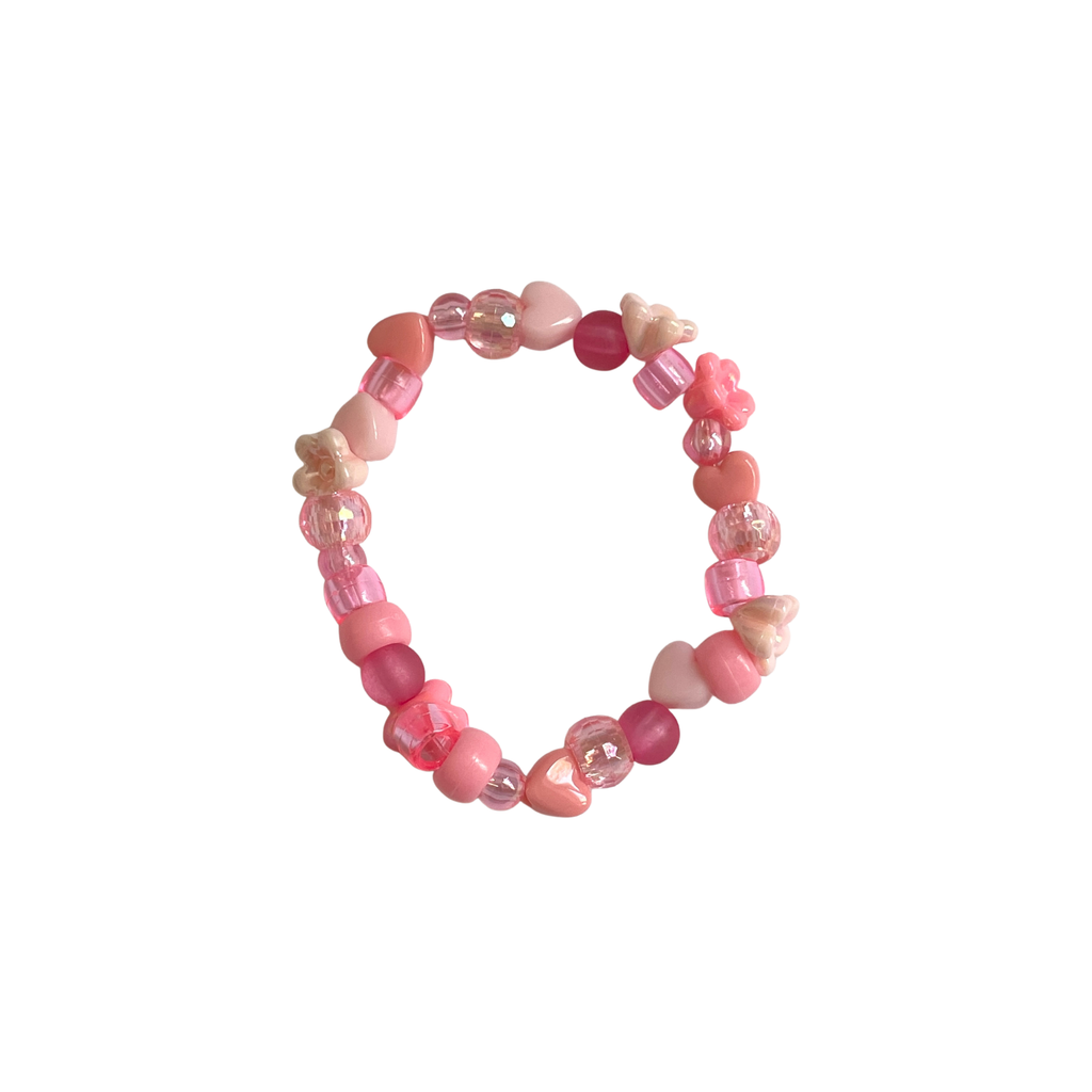 Pink Beaded Bracelet