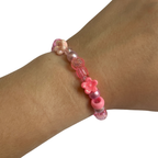 Pink Beaded Bracelet