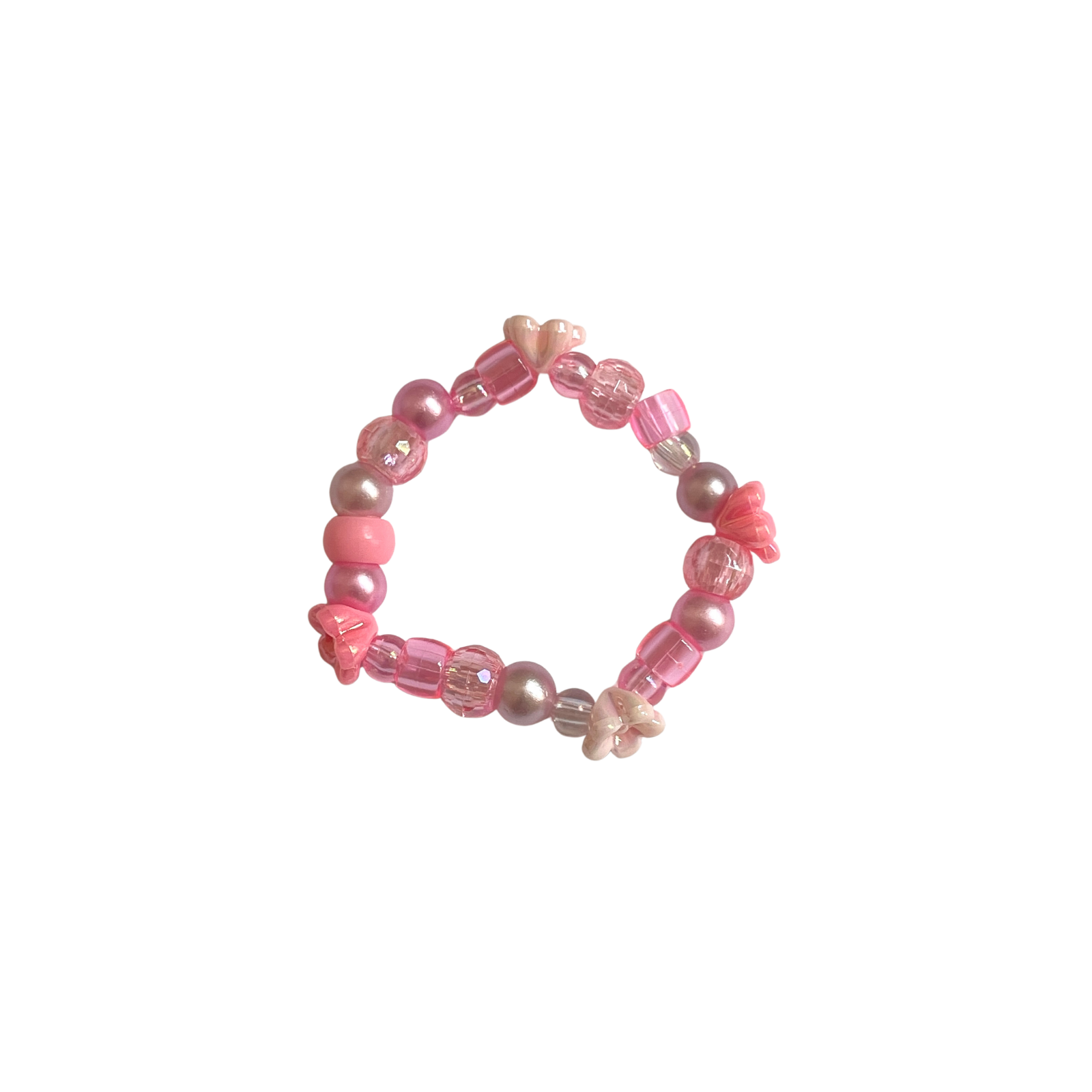 Pink Beaded Bracelet
