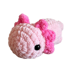Custom Crocheted Axolotl Plushie (1 pc)