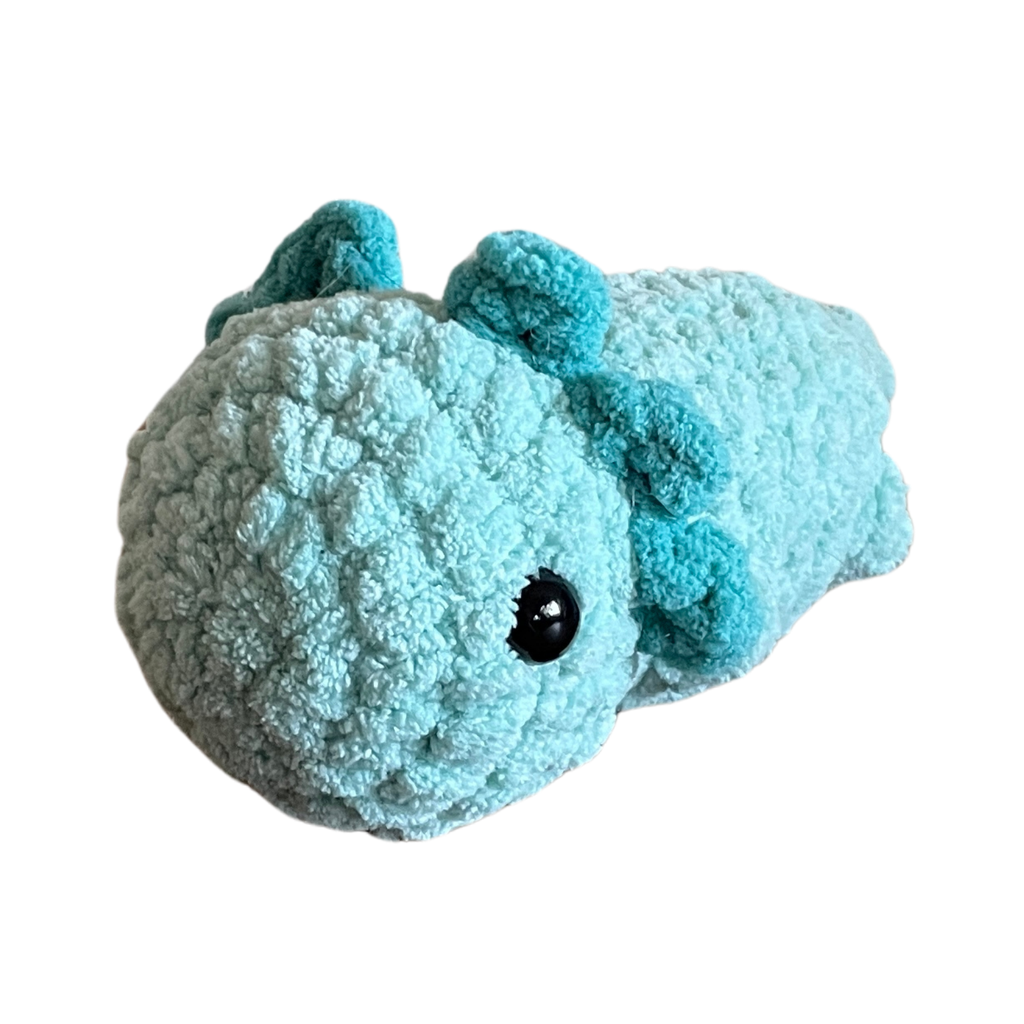 Custom Crocheted Axolotl Plushie (1 pc)