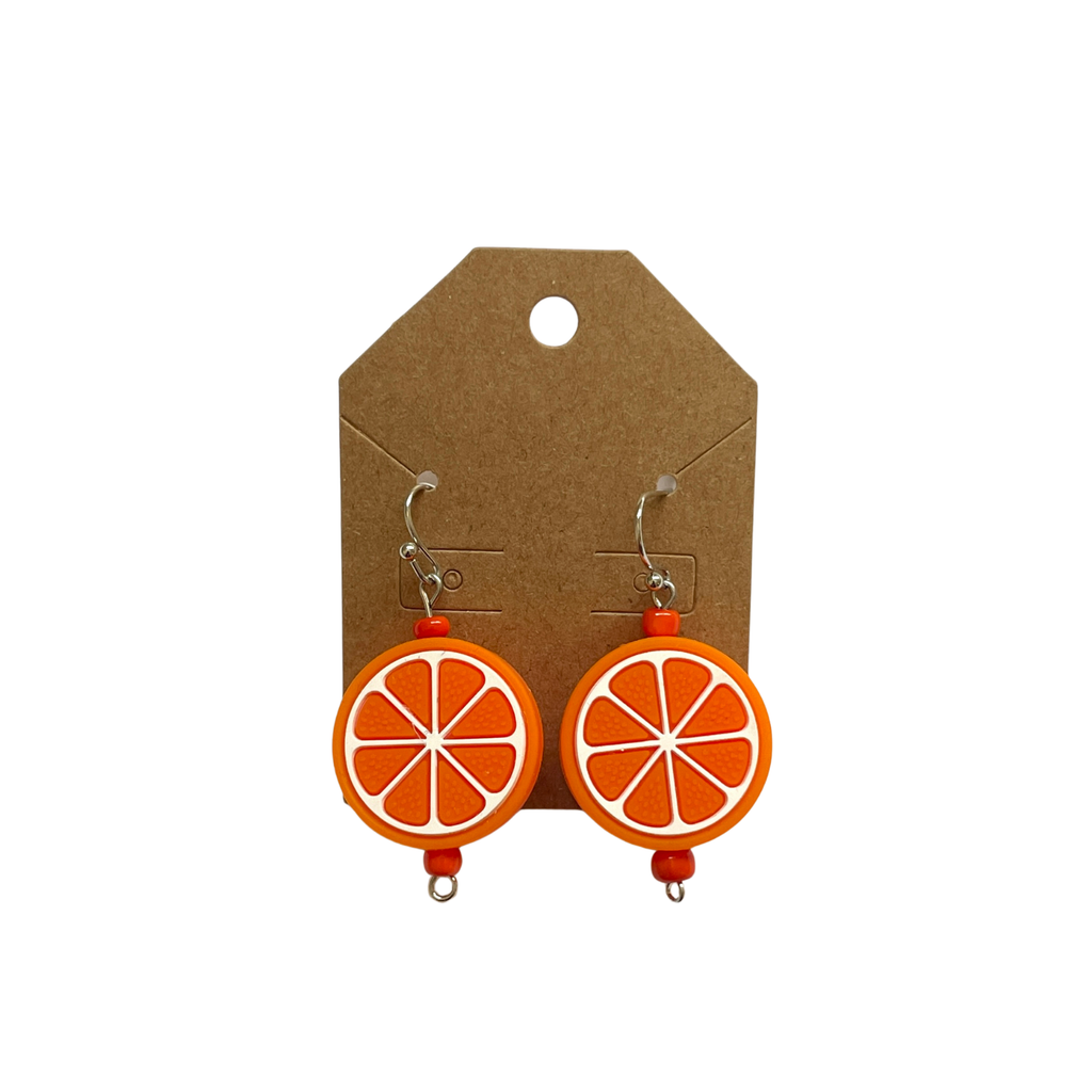 Citrus Half Dangle Earrings (1 pair)