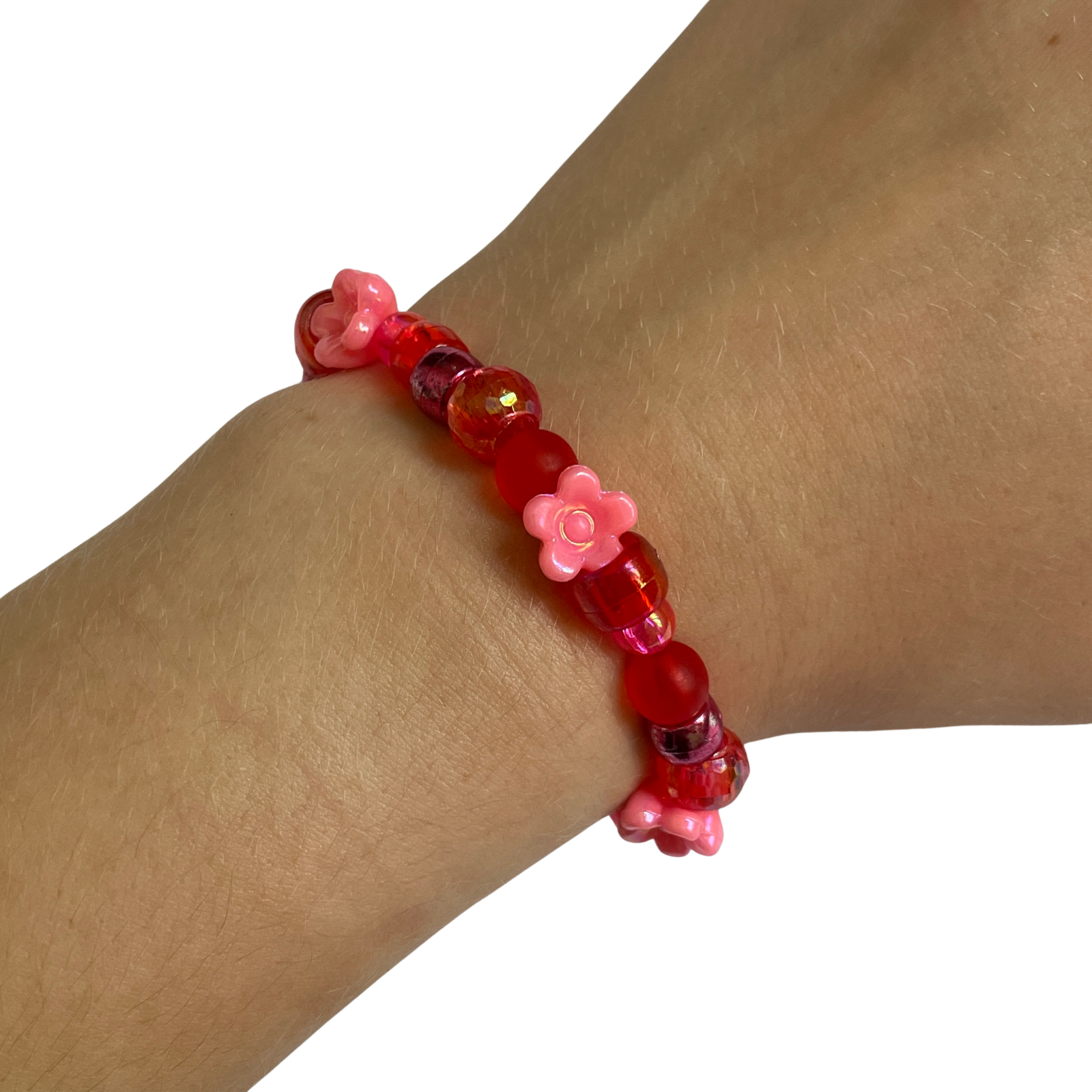 Red Beaded Bracelet