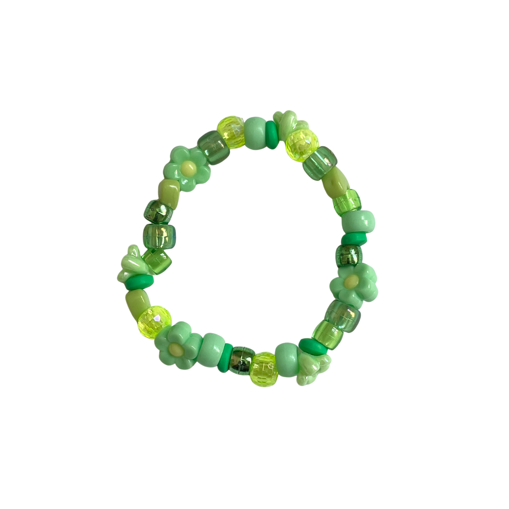 Green Beaded Bracelet