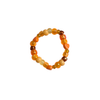 Orange Beaded Bracelet