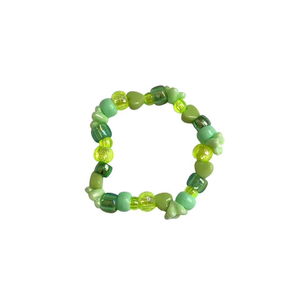 Green Beaded Bracelet