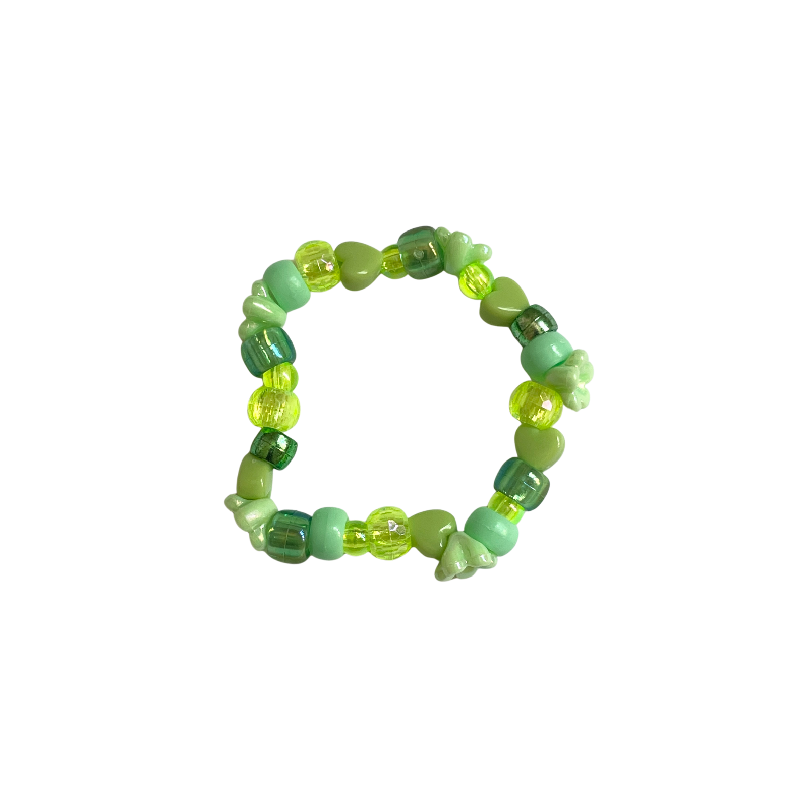 Green Beaded Bracelet