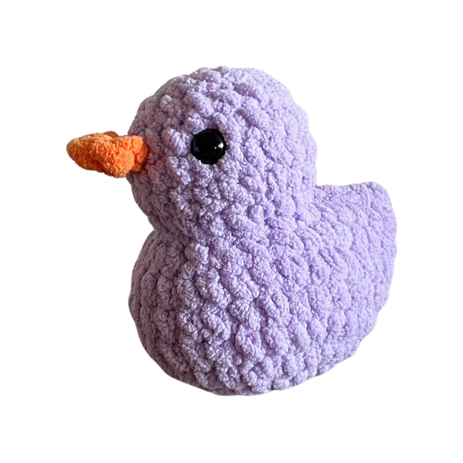 Custom Crocheted Rubber Duck Plushie (1 pc)