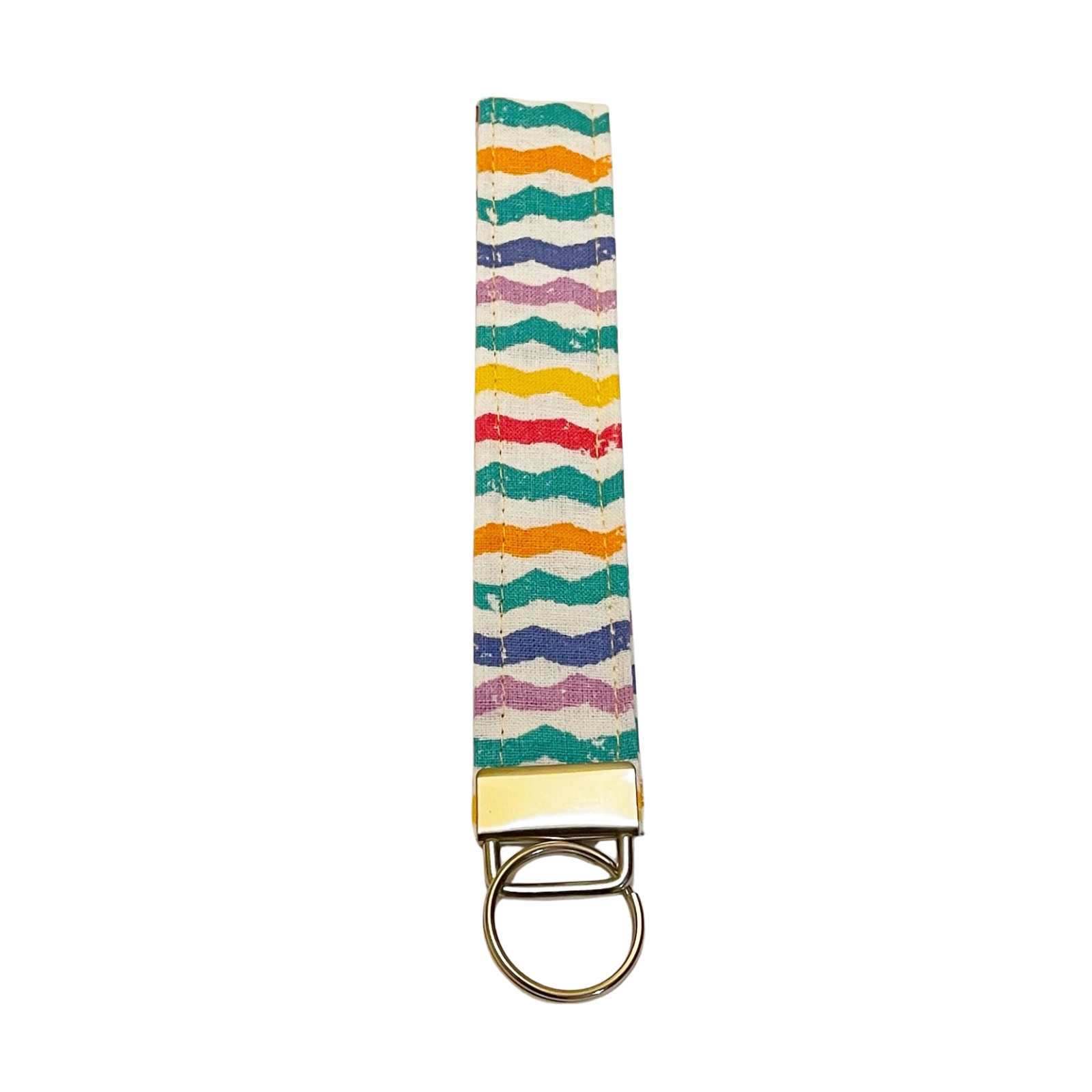 Custom Sewn Key Fob Keychain (1 pc)