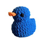 Custom Crocheted Rubber Duck Plushie (1 pc)