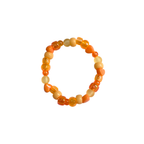 Orange Beaded Bracelet