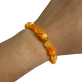 Orange Beaded Bracelet
