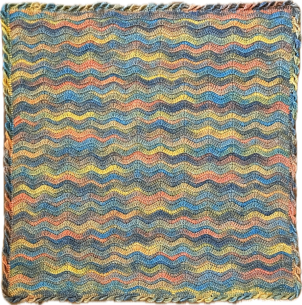 Crocheted Baby Blanket (1 pc)