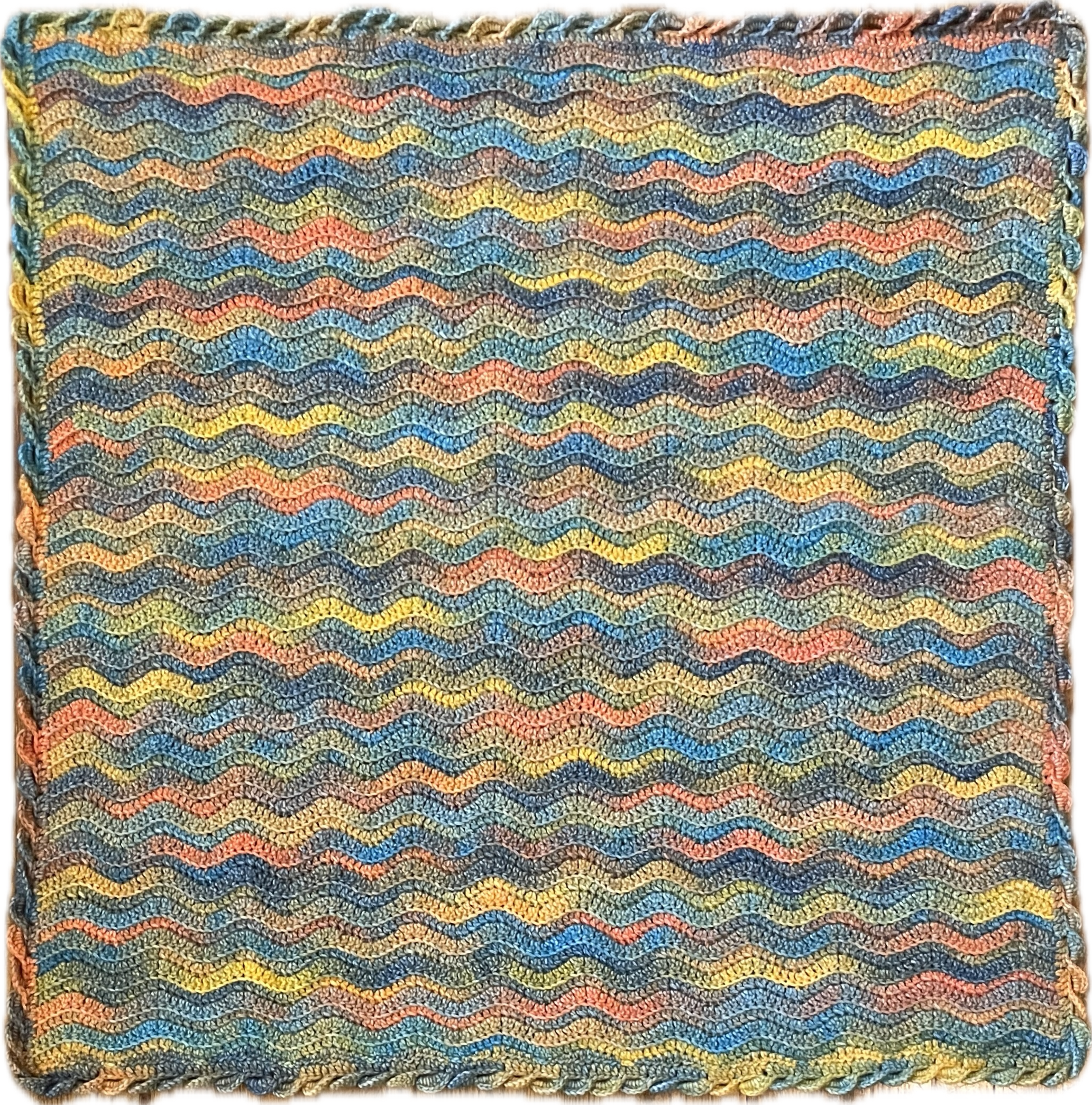 Crocheted Baby Blanket (1 pc)