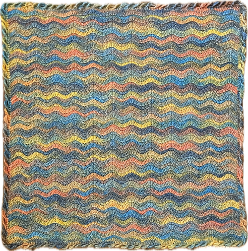 Crocheted Baby Blanket (1 pc)