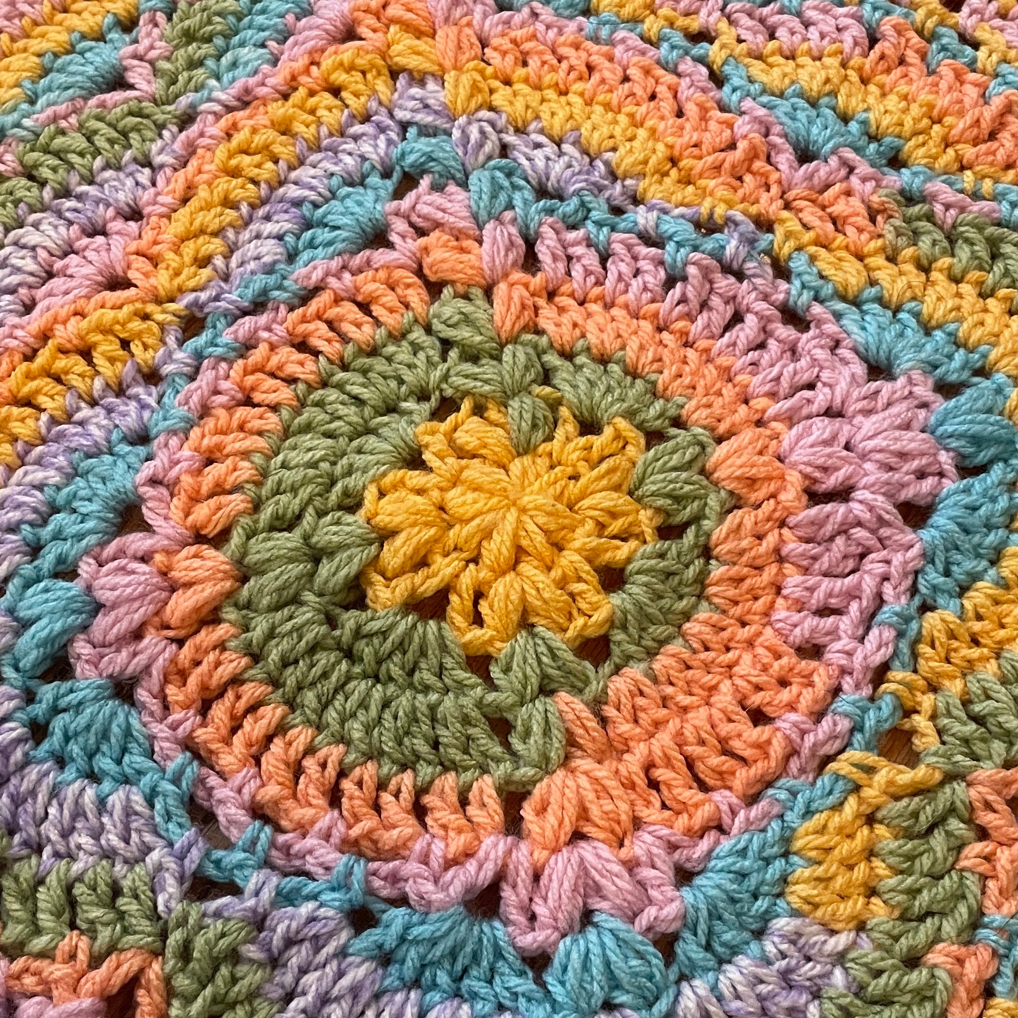 Crocheted Baby Blanket (1 pc)