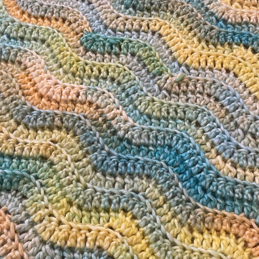 Crocheted Baby Blanket (1 pc)