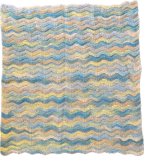 Crocheted Baby Blanket (1 pc)