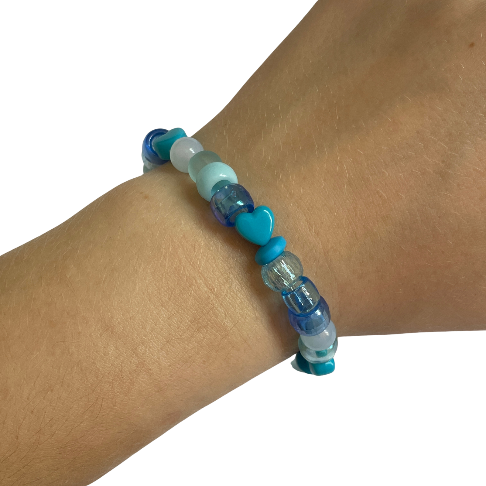 Blue Beaded Bracelet